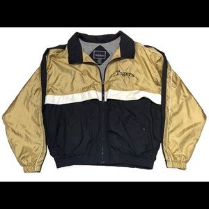 Vintage MIZZOU Tigers Black and Gold Sport Jacket